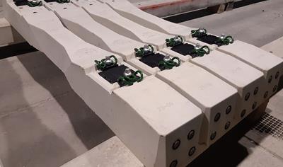 Cover image for Precast concrete railway sleepers for railway superstructures