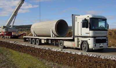 Cover image for Prestressed concrete pipe