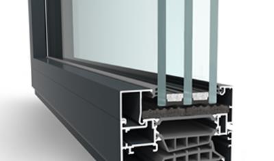 Cover image for Aluminium window system: EK95TH