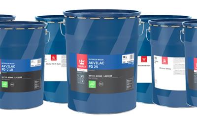 Cover image for  PPG Tikkurila Akvilac FD 25, PPG Tikkurila Akvilac FD Aluminium, PPG Tikkurila Akvilac FD-Tix 25, PPG Tikkurila Akvilac FD-J 10, PPG Tikkurila Akvilac FD-JW 5, PPG Tikkurila Akviwax Satin, PPG Tikkurila Akviwax White and PPG Tikkurila Akvi WoodStain