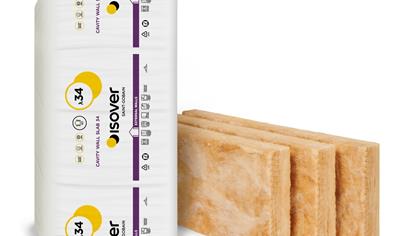 Cover image for Isover Cavity Wall Slab (CWS) 34 100 mm