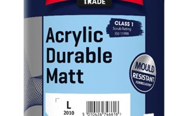 Cover image for PPG Johnstone’s Trade Acrylic Durable Matt (Reduced Carbon)