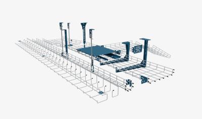 Cover image for Hot-dipped pre-galvanized wire mesh trays (Z4)