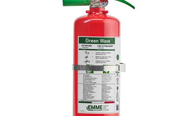 Cover image for Fire Extinguisher 22020-700 EN 3/7 FOAM EXTINGUISHER 2L 8A-34B-25F GREEN WAVE FOAM FF