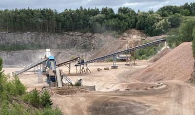 Cover image for 3-stage crushed aggregates from Halmstad quarry - Biskopstorp