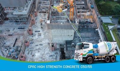 Cover image for CPAC Concrete High strength 550 KSC (C50/55, MPa) 