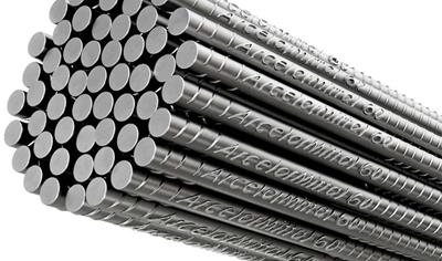 Cover image for Steel CA60 rebar, welded mesh and truss