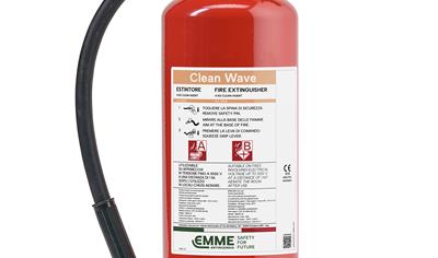 Cover image for Fire Extinguisher 38060-13 EN 3/7 CLEAN AGENT EXTINGUISHER CLEAN WAVE 4KG 8A 55B