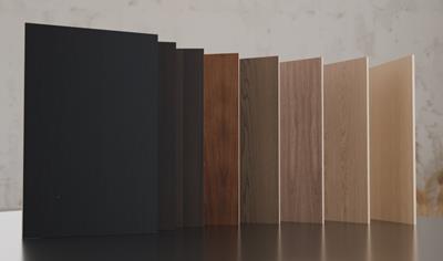 Cover image for VENEERED CHIPBOARD  PANELS