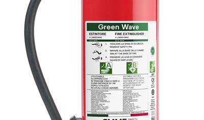 Cover image for Extinguisher 22066-700 EN 3/7 FOAM EXTINGUISHER 6L 27A-144B-40F GREEN WAVE FOAM FF