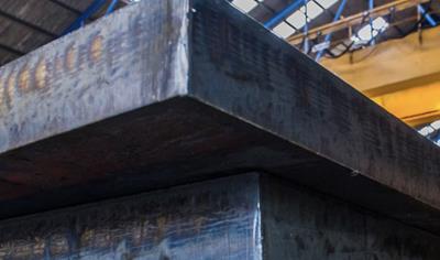 Cover image for Steel plates produced via electric arc furnace in unalloyed form, thermally treated