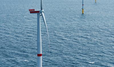 Cover image for Electricity from Vattenfall's wind farms