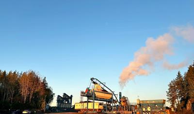 Cover image for ABb22 70/100 asphalt from mobile asphalt plant - Astec DB South