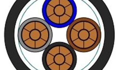 Cover image for Low Voltage power cable EXVB, Eca 4X35 0.6/1 (1.2) kV