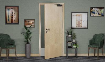 Cover image for FD30 Flush Solid Core Timber Door 2040x926x44mm