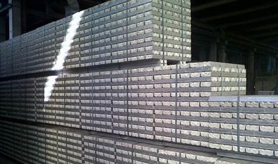 Cover image for Aluminium ingots, code 023517 (Alloy CP13).