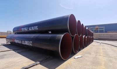 Cover image for Three Layer Polyethylene Coated Spiral Welded Steel Pipes