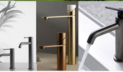 Cover image for Brass basin and bidet mixers
