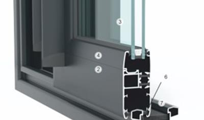 Cover image for Aluminium window system: EK65STH
