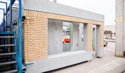 Cover image for Three-layer insulated precast concrete wall element (150/70 mm C35/45 XC3 – C40/50 XC4+XF1, 200 mm PIR)