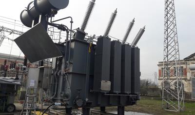 Cover image for Three-phase transformer in mineral oil (Mod. INS MT S 07 25MVA)
