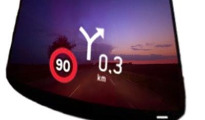 Cover image for Laminated HUD Coated Windshield 2.1/1.6 mm manufactured in Germany for the Automotive Market