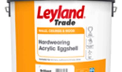 Cover image for PPG Leyland Trade Hardwearing Acrylic Eggshell