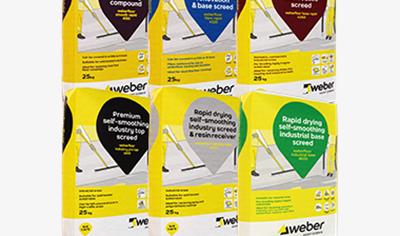 Cover image for weberfloor Rapid Screeds