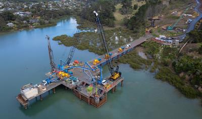 Cover image for Ready-mix concrete O Mahurangi - Penlink Silverdale 40MPa 19mm 4019-PLD1 (Rev 2)