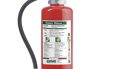 Cover image for Fire Extinguisher 32066-700 EN 3/7 FOAM EXTINGUISHER 6L 27A-144B-40F GREEN WAVE FOAM FF
