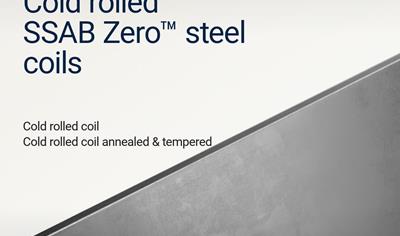 Cover image for Cold rolled SSAB Zero steel coils