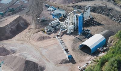 Cover image for Asphalt mixtures from Västerås asphalt plant - Vändle