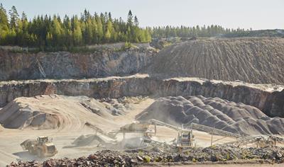 Cover image for 3-stage crushed aggregates from Mäntsälä quarry - Ohkola