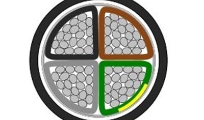 Cover image for Low voltage power cable 4X240 0.6/1 (1.2) kV