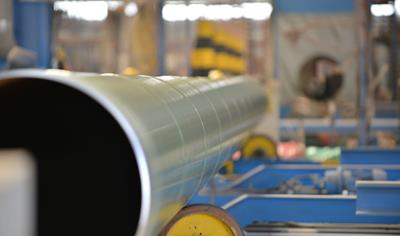 Cover image for Spirally Welded OD Coated Pipes 2 BF Routed Steel