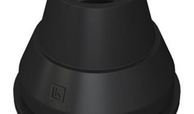 Cover image for LK Pipe- holder or protector, made of rubber