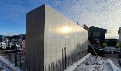 Cover image for Concrete casting panel