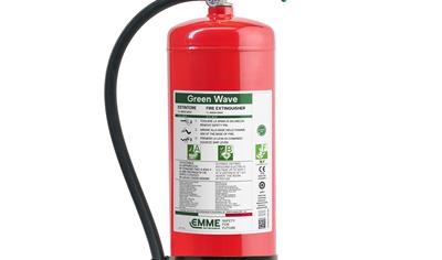 Cover image for Fire Extinguisher 22093-700 EN 3/7 FOAM EXTINGUISHER 9L 34A-183B-75F GREEN WAVE FOAM FF