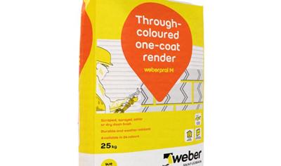 Cover image for weberpral M - Chalk monocouche render