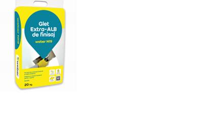 Cover image for weber N19 extra white finishing plaster
