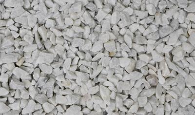 Cover image for WHITE CARRARA MARBLE GRANULATE 0–150 MM (IN 20–25 KG SACKS)