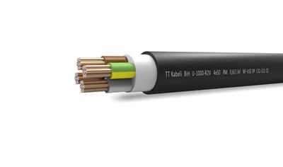 Cover image for U1000R2V / N2XY/ Cu-XLPE-PVC / EXVB power cables with XLPE insulation and PVC sheath