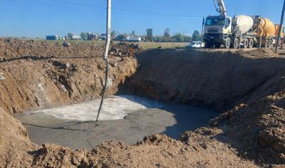 Cover image for Ready mix concrete C20/25 S3 Ø 16