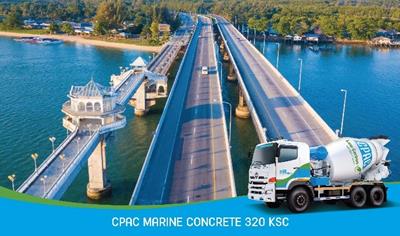 Cover image for CPAC Marine concrete 320 KSC (C28/32, MPa)