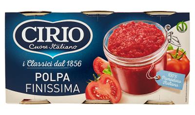 Cover image for CIRIO Finely Chopped Tomatoes