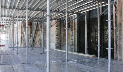 Cover image for Scaffold steel planks and toeboards for scaffolding systems