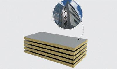 Cover image for Stone Wool Boards with Black Tissue Glass Fiber