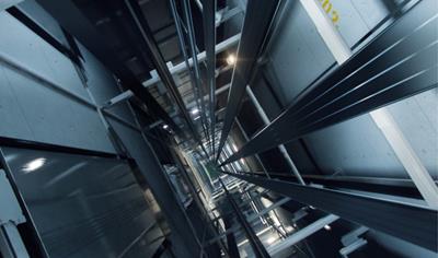 Cover image for KONE MiniSpace™ DX High Rise Elevator with KONE UltraRope®