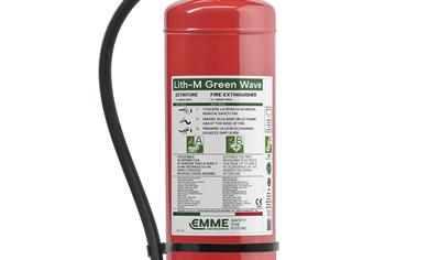Cover image for Fire Extinguisher 22093-700L EN 3/7 FOAM EXTINGUISHER 9L 34A-183B-75F GREEN WAVE LITH-M FOAM FF