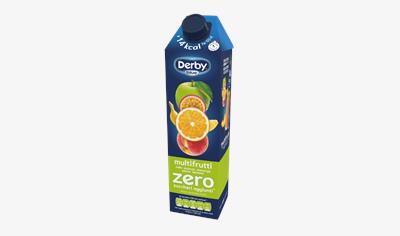 Cover image for DERBY BLUE ZERO Soft drink multifruit 